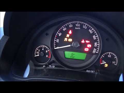 Skoda Citigo Serviceanzeige Zurucksetzen Youtube