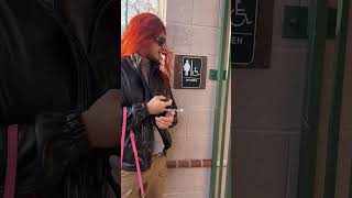 She Thought She Was Using This Bathroom