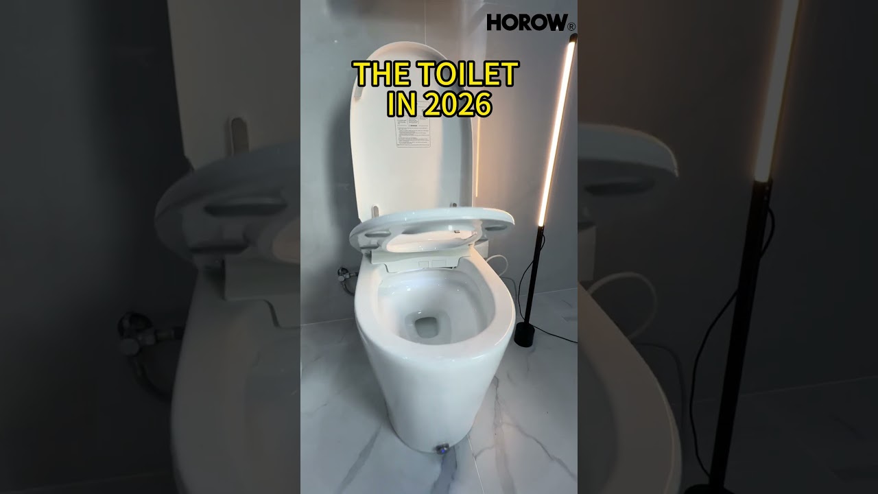 Идеи для модернизации ванной комнаты, которые действительно улучшат жизнь: умный унитаз HOROW T38...