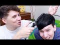 DAN CURLS MY HAIR!