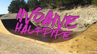 INSANE DIY HALFPIPE!!