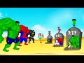 Rescue superheroes hulk family  spiderman batman 2  who is the king of super heroes   funny