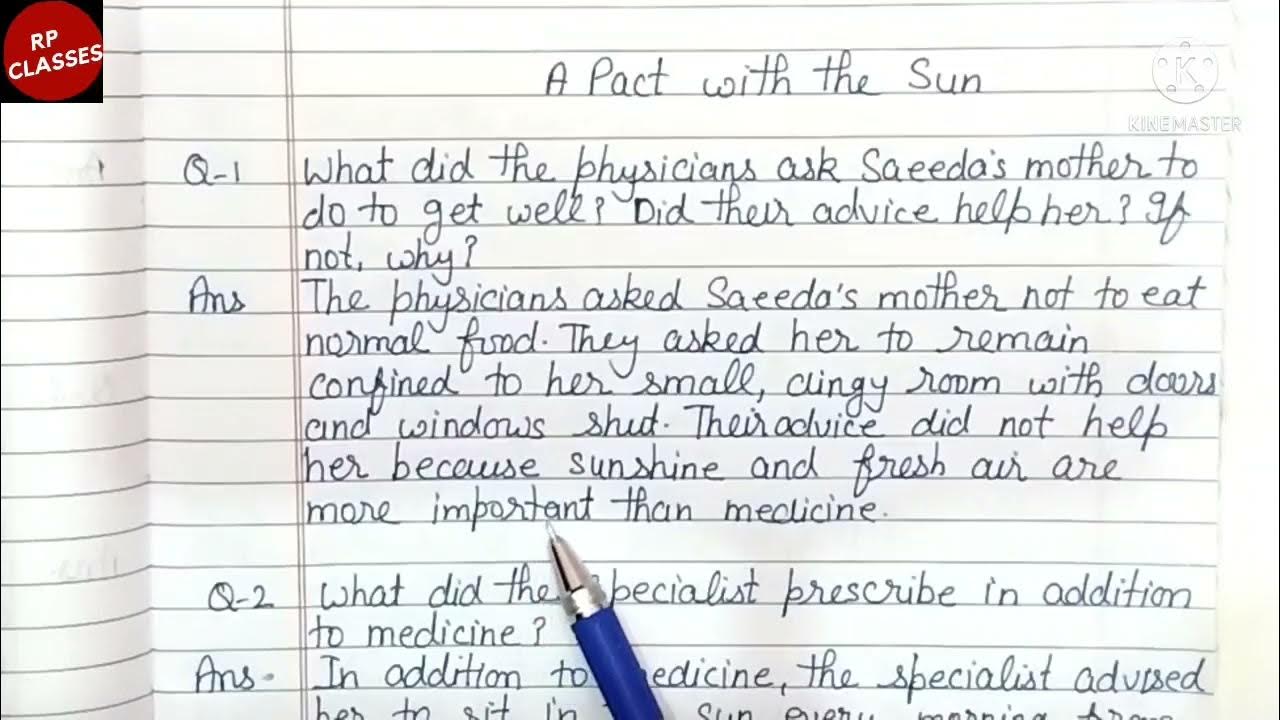 A Pact With The Sun Chapter 8 Class 6th Question answer Full a-pact-with-the-sun-chapter-8-class-6th-question-answer-full