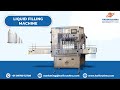 Automatic liquid filling machine  6head servo based