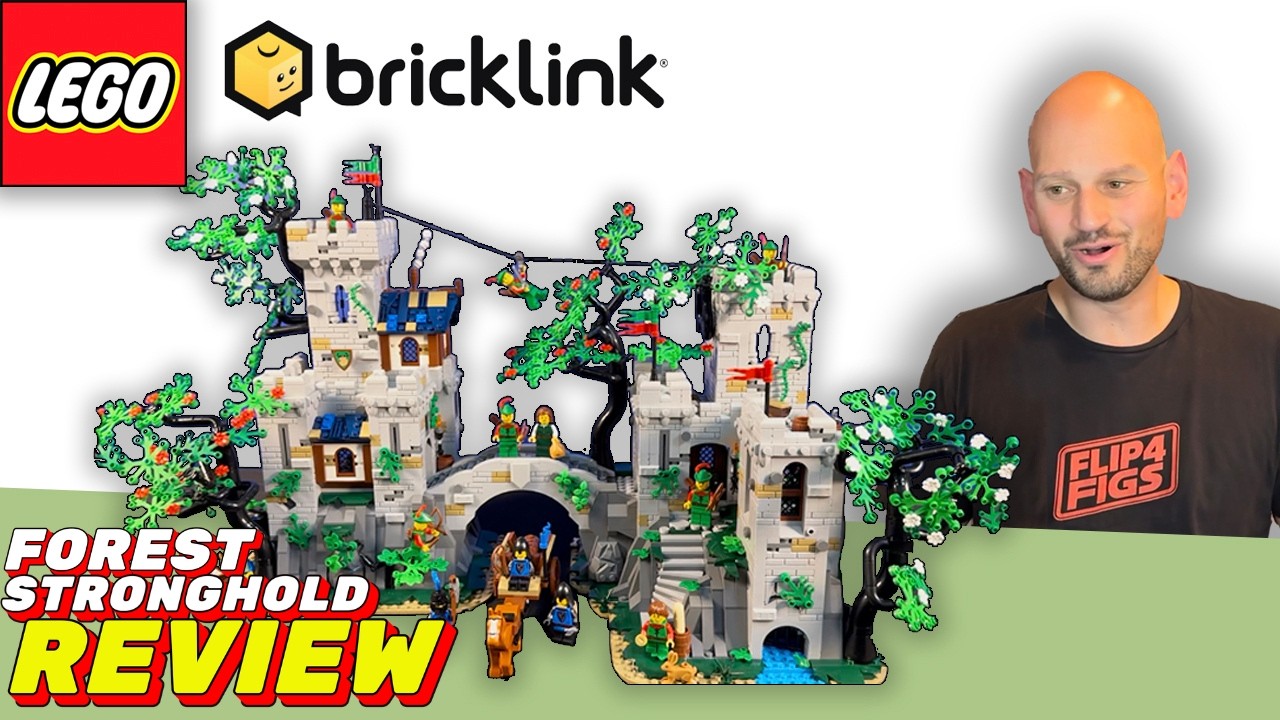 Обзор набора LEGO «Лесная крепость»! Мечта для поклонников классического замка? Серия 3 программы...