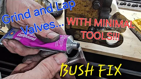DIY Valve Grind & Lap at HOME with Common Tools