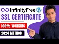 How to install free ssl certificate in infinityfree  hindi  2024