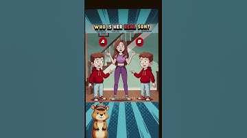 who is the real son #riddlejourney #animation #commonsenseriddles #funny #gaming