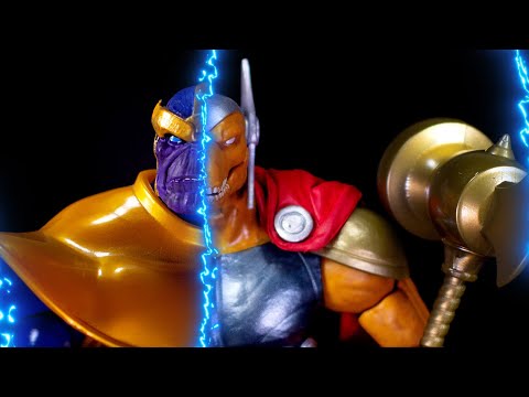 Epic Clash: Marvel Legends Stop Motion | Battle Of Beta Ray Bill Vs Thanos