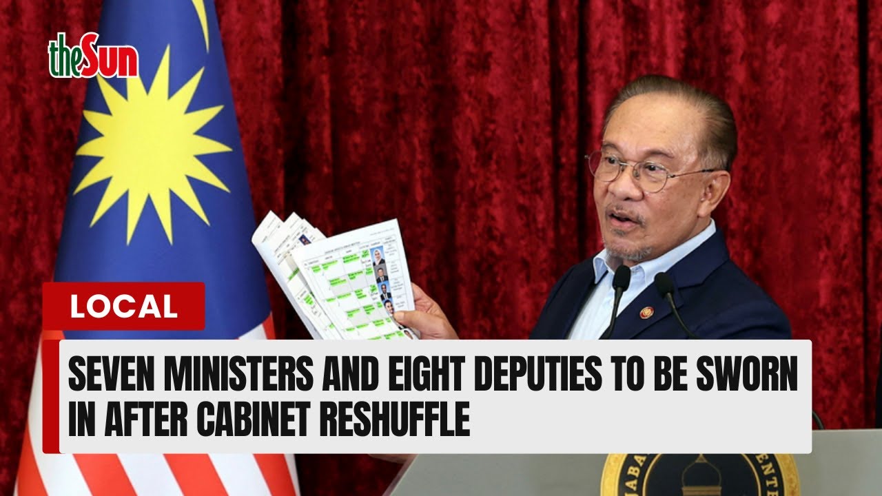 Seven ministers and eight deputies to be sworn in after Cabinet reshuffle