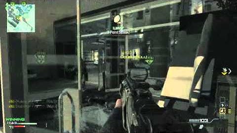 Modern Warfare 3 - Quad feed with the MK14