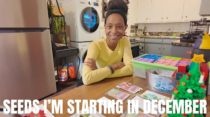 Here Are the Seeds I'm Starting in December | Seed Starting Setup | Virginia, Zone 7B