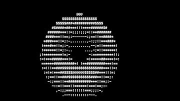 C Program That Generates 3D Spinning Donut