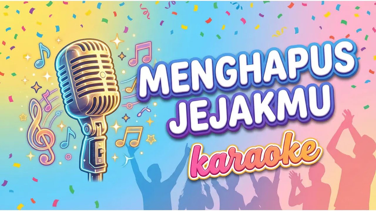 MENGHAPUS JEJAKMU – Karaoke | Enak Dinyanyikan