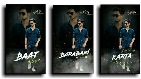 Full Attitude Status Editing In Kinemaster ll How To Make Attitude Status ll Tutorial ll Full HD ll