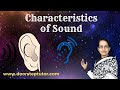 Characteristics of Sound: Exploring Pitch Loudness Quality and Tempo