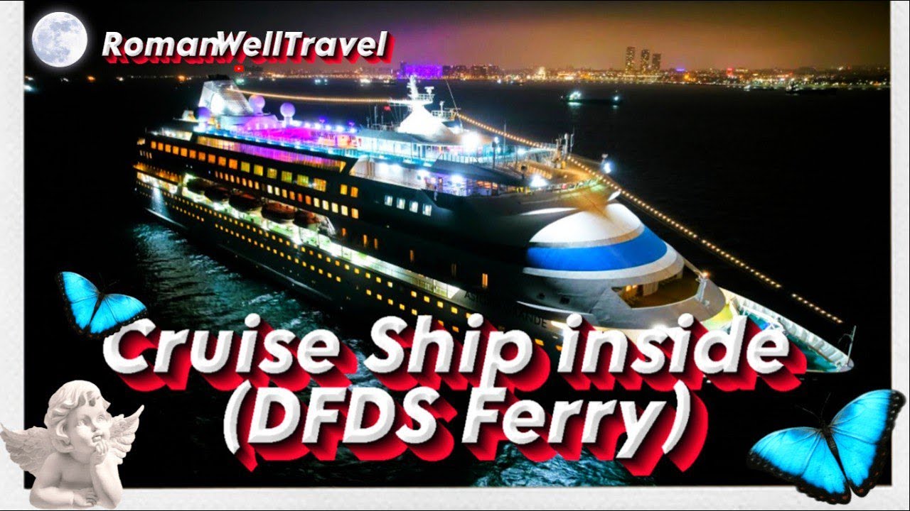 CRUISE SHIP 4K | Inside Ferry Tour & Interior Walkthrough 🌊✨🚢