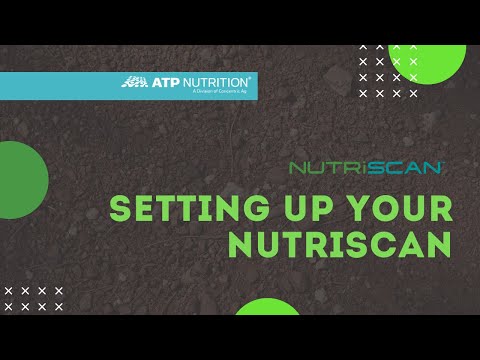 Setting Up your NutriScan