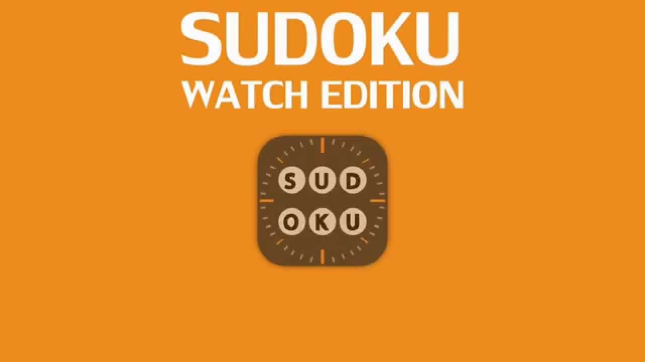 Sudoku Watch Edition YouTube
