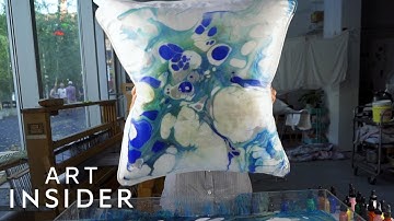 Designer Can Marble Any Fabric In Your Home