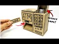 How To Make Mini ATM (Without Glue Gun) | DIY ATM With Cardboard | CraftZilla