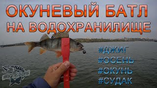 Окуневый батл на водохранилище