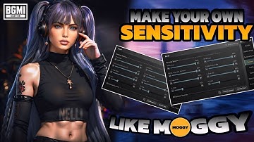 BGMI Sensitivity Explain For Beginners And How Can U Make Your Own Sensitivity || @Moggy.Gaming 