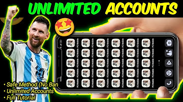 How To Create Unlimited FC Mobile ACCOUNTS in 1 Phone 📱🤩 | FC BELIEVER