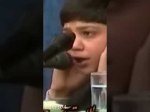 تلاوت زیر خاکی جواد فروغی بیش از بیست سال پیش