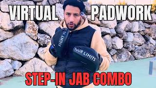 Step-in Jab Combo | VIRTUAL PADWORK