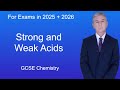 GCSE Chemistry Revision "Strong and Weak Acids"