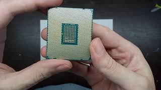 Меняю процессор XEON E5-2678v3 на E5-2696v4. 1часть (железная)