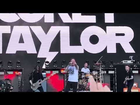 Coreytaylorrock Performs Slipknot Before I Forget At Louder Than Life Festival