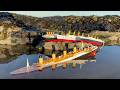 Titanic Replica Sinks In The Sea