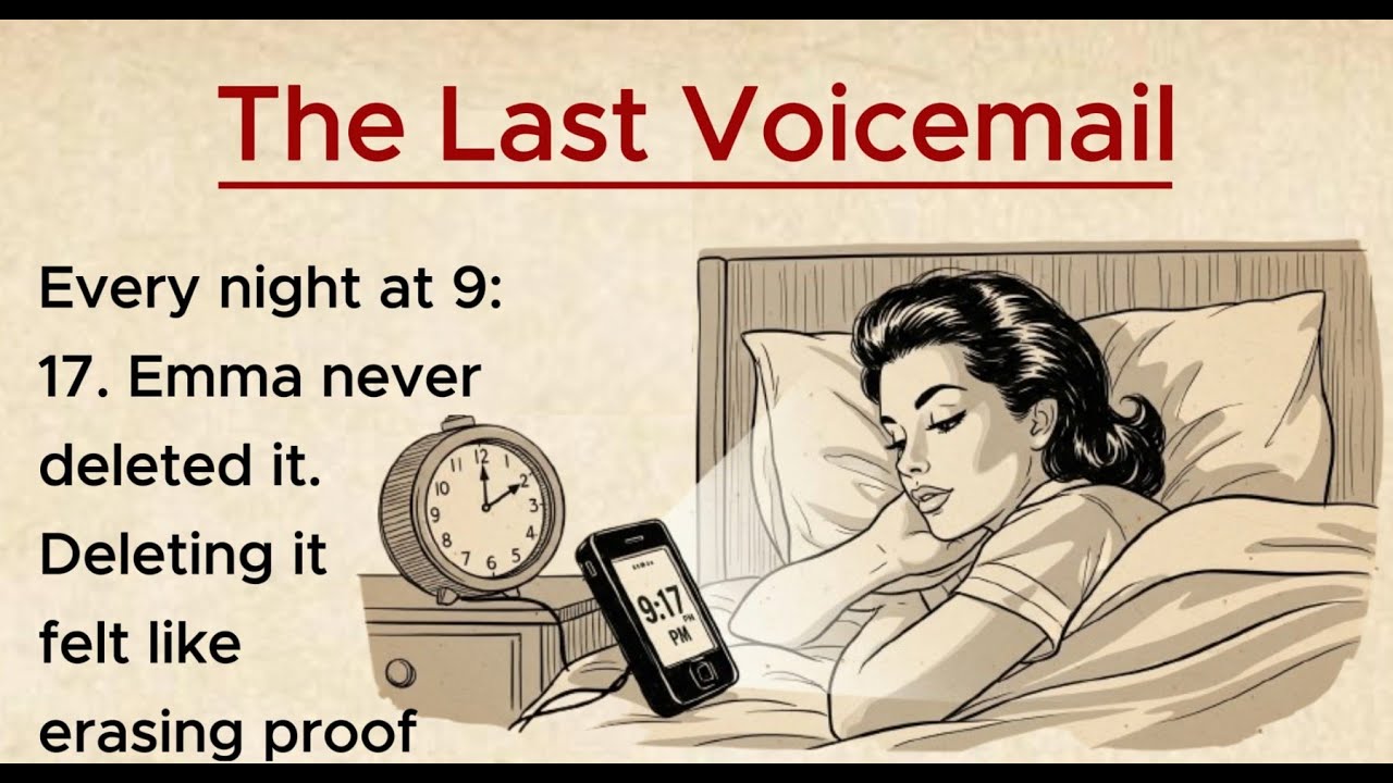 Learn English with Stories | The Last Voicemail | Listening & Speaking Practice | English story |