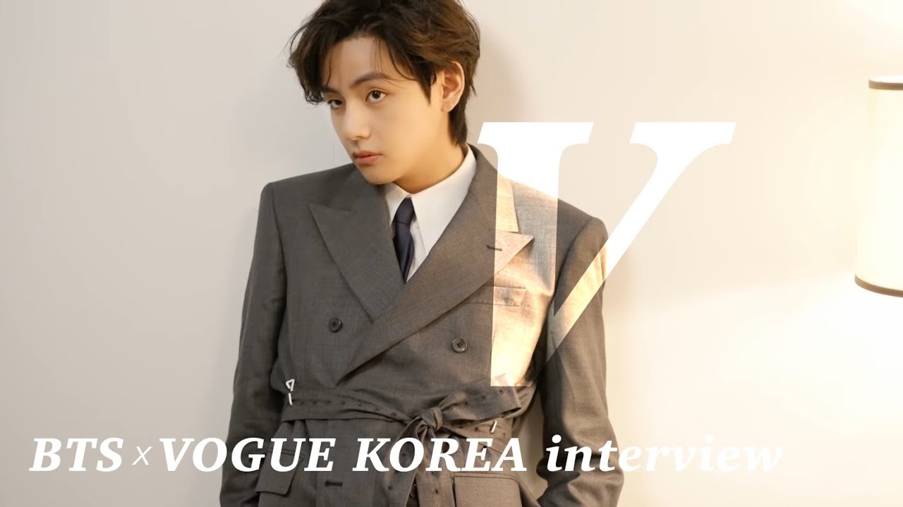【日本語字幕】 BTS V - VOGUE KOREA インタビュー - YouTube