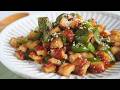 【ご飯がすすむ♡竹輪とピーマンの甘辛炒め】 Sweet & Savory Chikuwa and Peppers