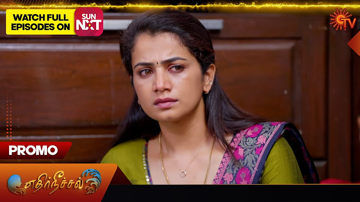 Ethirneechal Thodargiradhu -Special Promo | 30 June 2025 | Tamil Serial | Sun TV