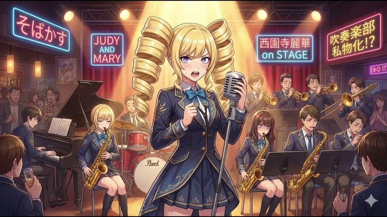 【歌ってみた】そばかす / JUDY AND MARY【ビッグバンド・ジャズ】feat. 西園寺麗華