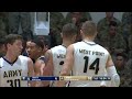 Army Men's Basketball: Luke Morrison Layup And One vs. Navy 1-21-17