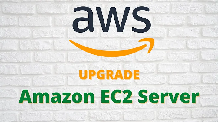 Upgrade Amazon EC2 Server. Change EC2 Instance Type