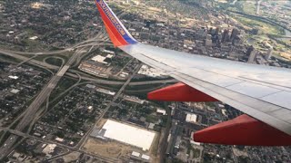 Southwest Airlines 737-700 Pushback, Taxi, Takeoff from Columbus