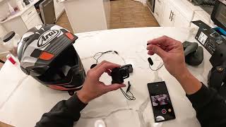 Cardo Packtalk Edge Unboxing, Installation, and GoPro Hero 12 Integration