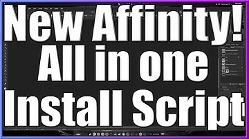 The New Affinity Install Script Testing | Photo | Designer |