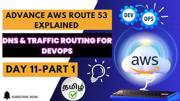 AWS Route 53: Introduction to DNS & Traffic Routing for DevOps (தமிழ்) | Part 1