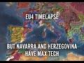 EU4 Timelapse But Navarra And Herzegovina Have Max Tech