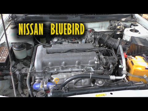 Nissan Bluebird машина - жертва электриков