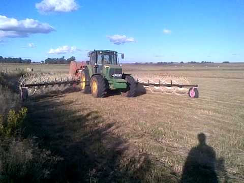 Rake baler combo 3 Hark baler kombinasie 3 - YouTube