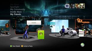 Tron Evolution - Xbox 360 Theme Preview