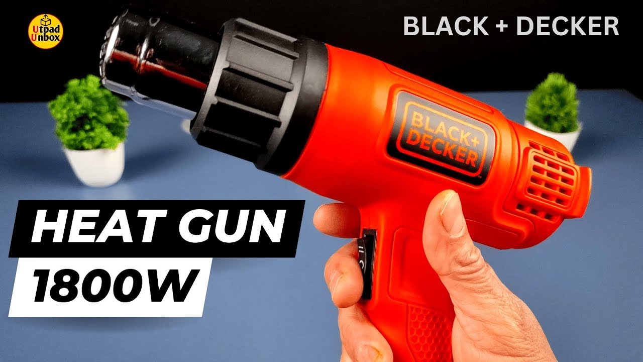 Inside 🌡 Heat Gun: BLACK+DECKER KX1800 🛠🔩💥 